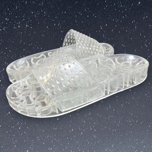 Clear jelly sandals in US size 8 by Chinese Laundry